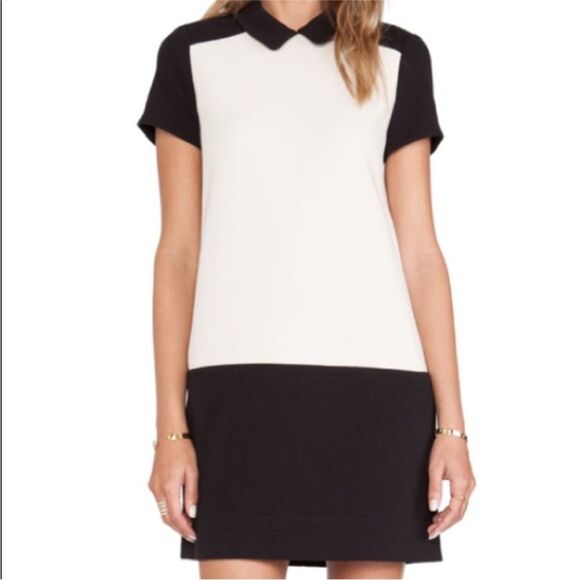 kate spade Dresses & Skirts - KATE SPADE NEW YORK | Colorblock Shift Dress Peter Pan Collar Women’s Size 4